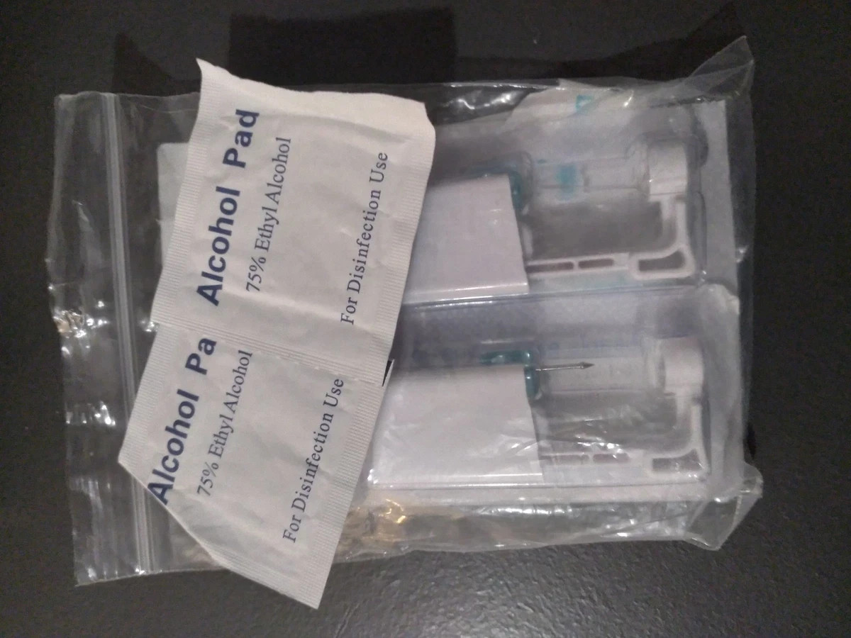 Done-At-Home first-time-onestep ear piercing kit.