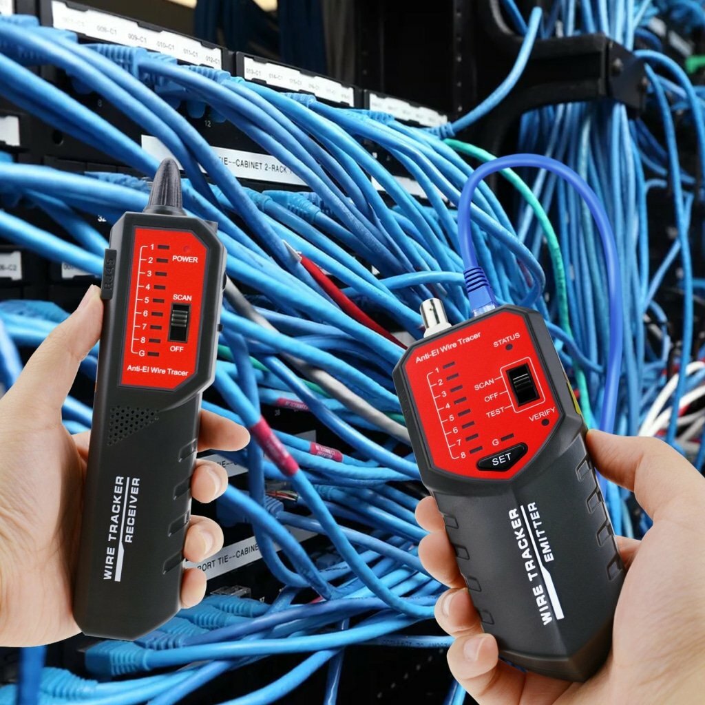 BNC Wire Tracker Locator - Wire Sorting Hunting Circuit Status Checking Tracing