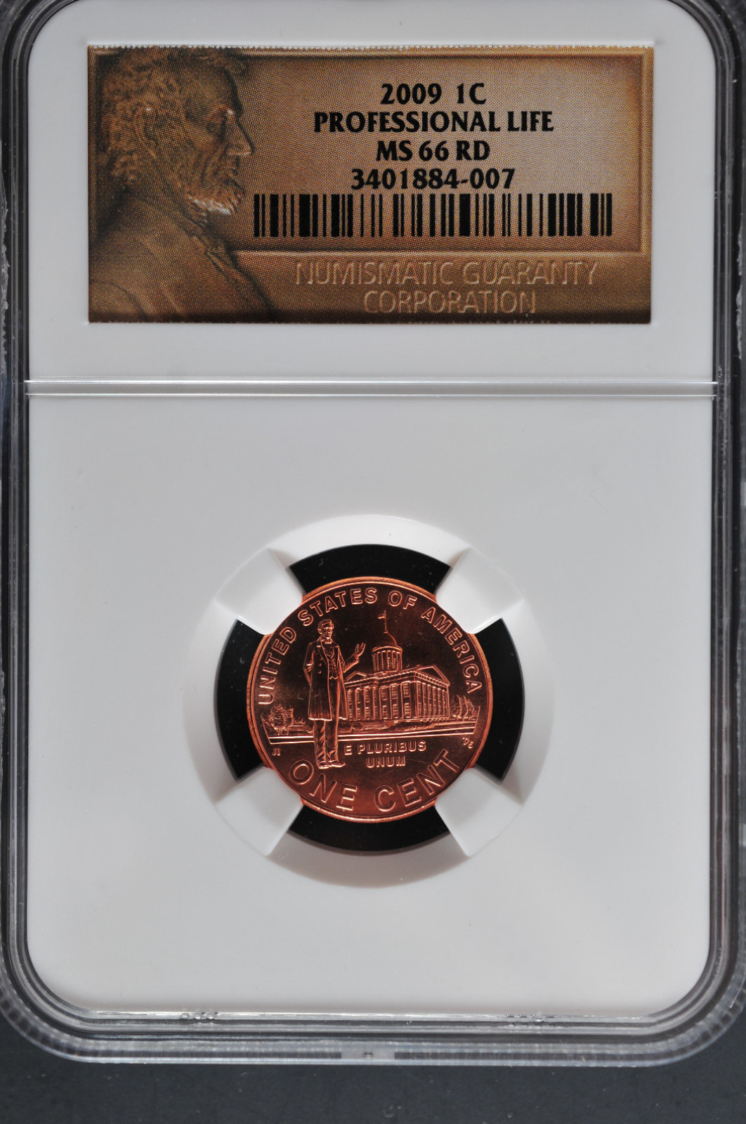 2009 Lincoln Bicentennial NGC MS-66 RD