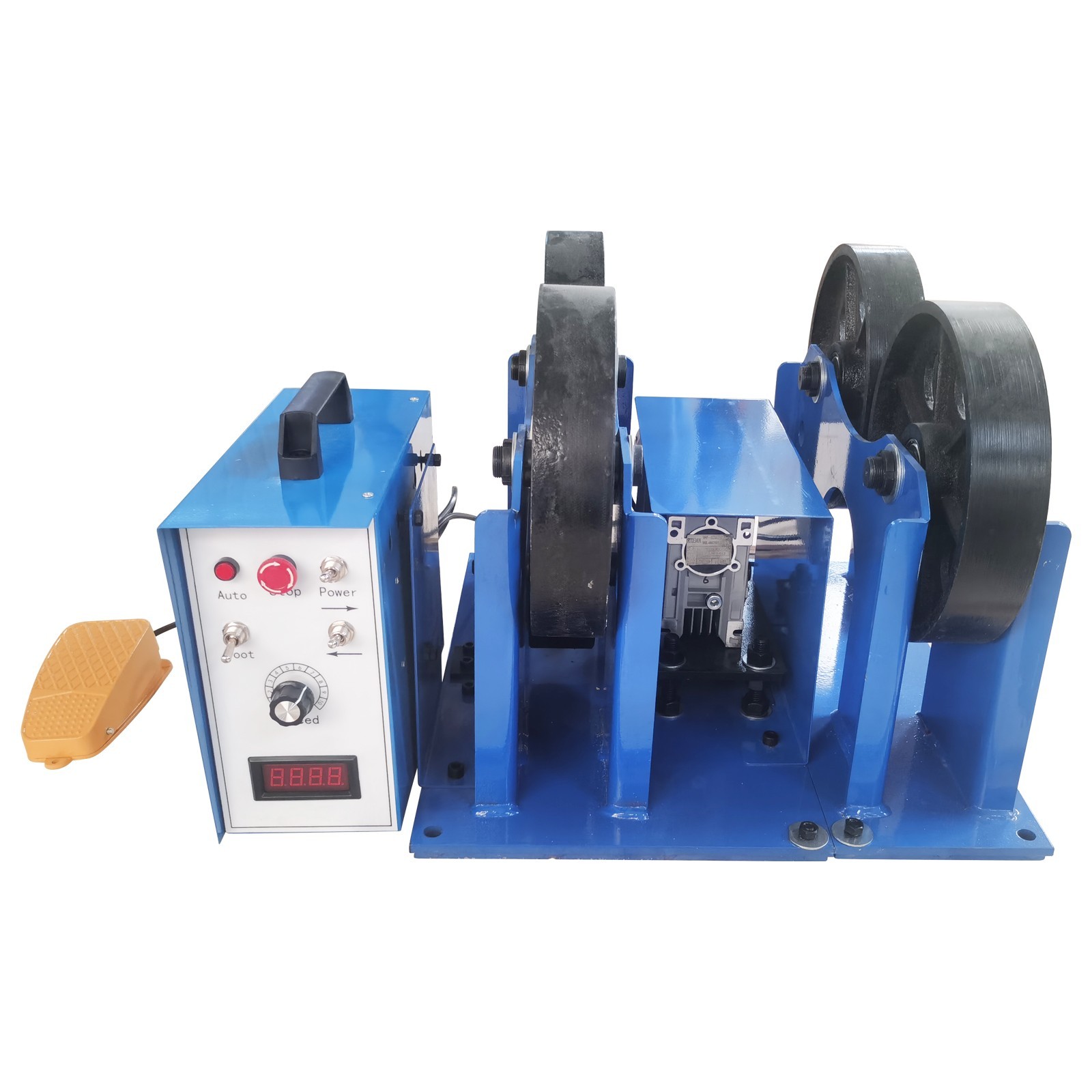 110V Pipe Welding Tank Turning Rolls 1T Load Capacity Welding Rotator Positioner