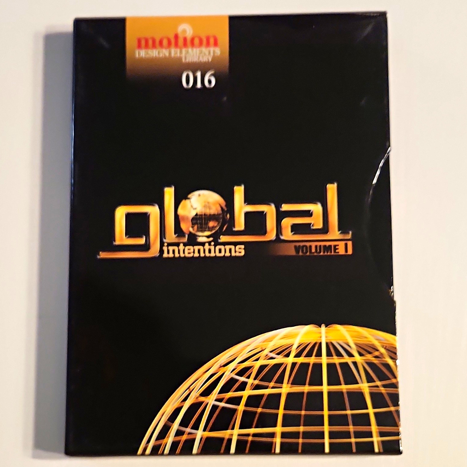 Digital Juice Motion Design Elements 016 Global Intentions Vol 1 DVD w/ Case