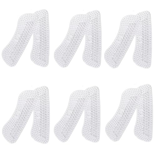 6 Pairs Silicone Shoulder Bag Straps Gripper, Non-Slip Convex Dots Purse Strap