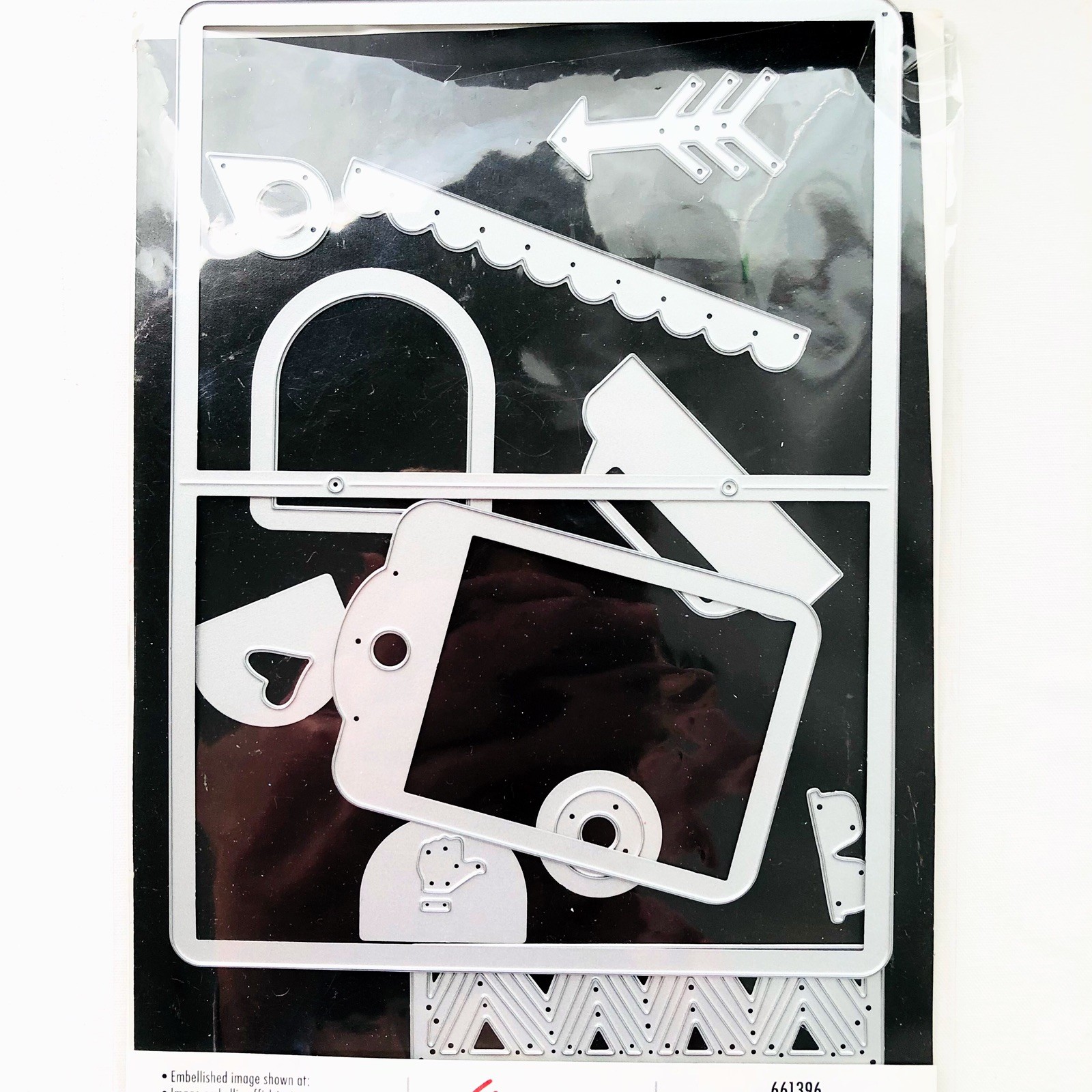 Sizzix Thinlits Art Journal Scrapbook Die Lynda Kanase 661396