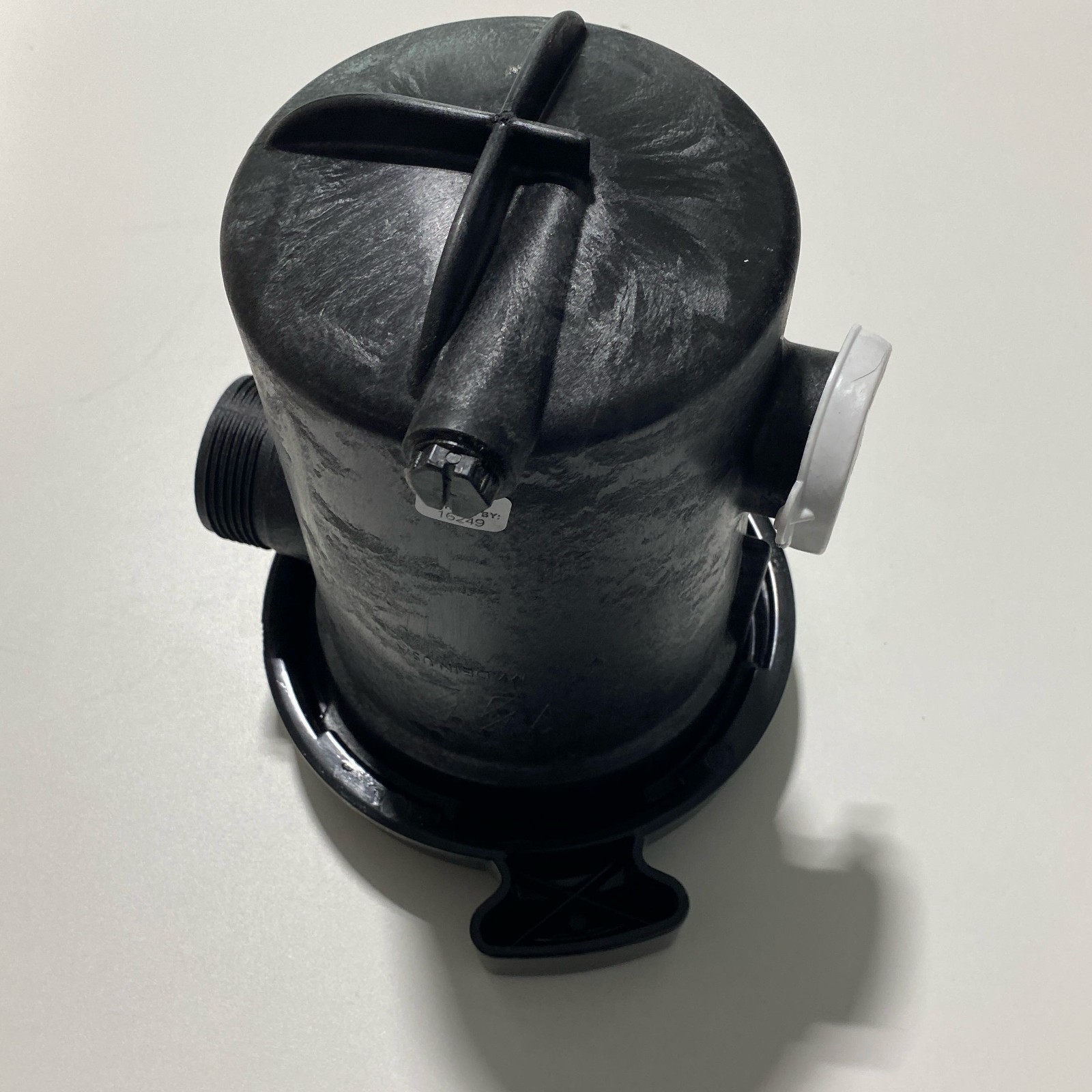 Waterway 310-5400B Hi-Flo 6" Pump Strainer Black 1.5" Lid+Basket
