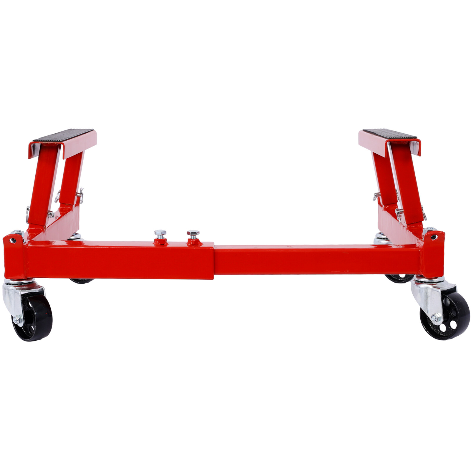 1500lbs ATV Motorcycle Engine Stand Cradle Shop Dolly Adjustable Width & Height
