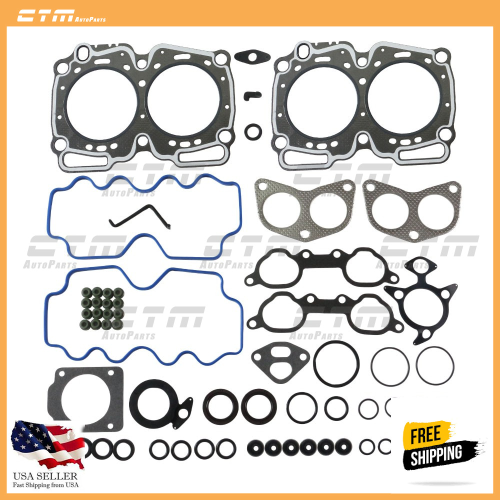 Head Gasket Set Fit 90-98 Subaru Impreza Legacy 2.2 SOHC EJ22E Graphite