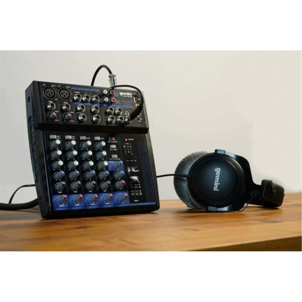 Gemini Sound GEM-08USB Bluetooth 8-Channel Mixer
