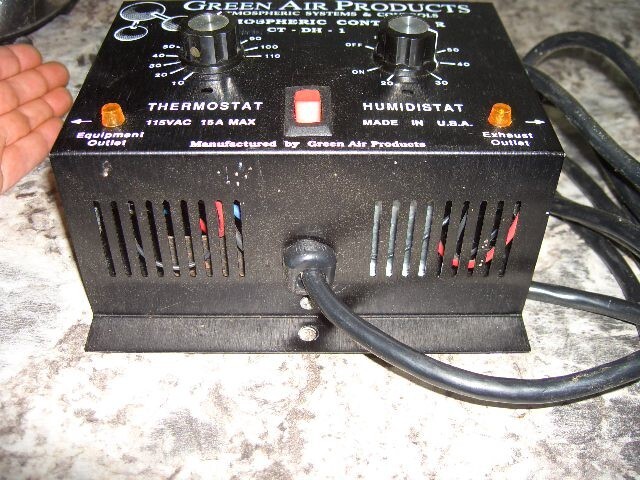 Green Air Products CT-DH-1 atmospheric controller untested