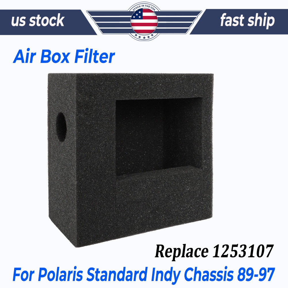 Intake Air Box Foam Filter For 1989-1997 Polaris Standard Indy Chassis #1253107