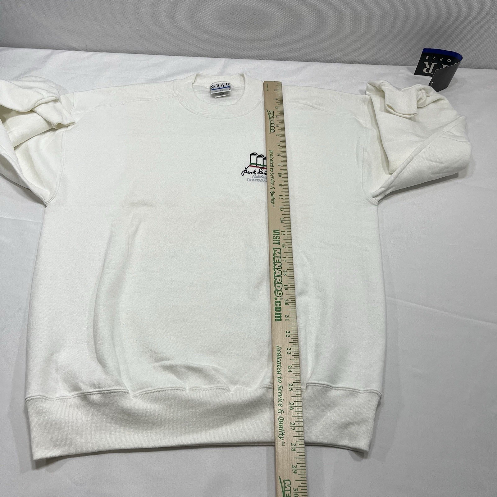 NWT Vintage Frank Sinatra Celebrity Invitational Golf Pullover Sweatshirt Large