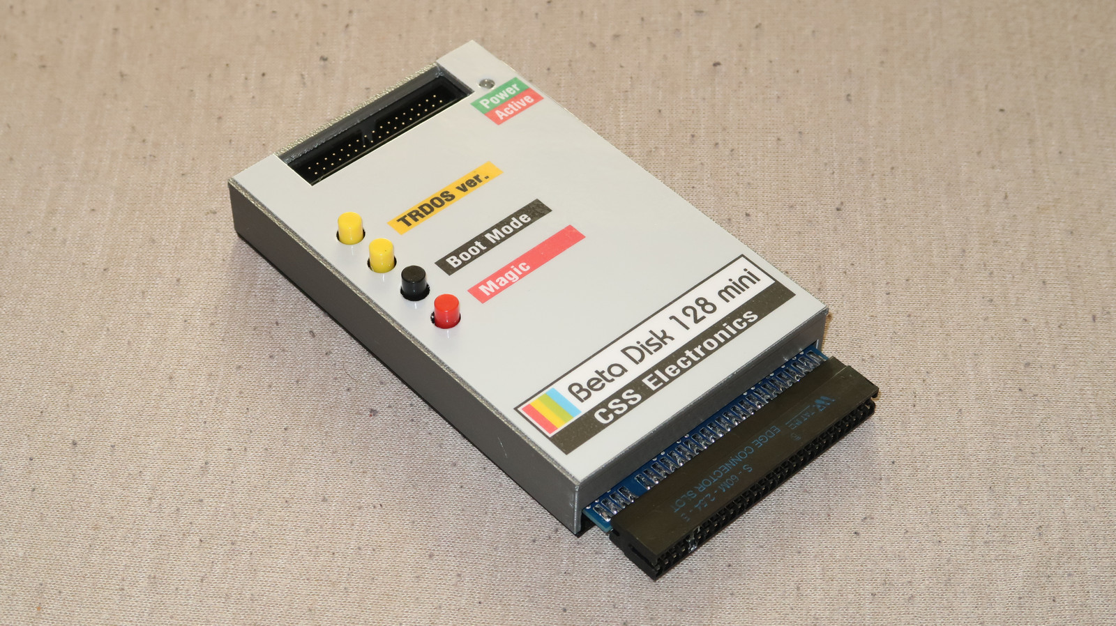 Beta Disk 128 mini floppy interface, ZX Spectrum, Didaktik, Nucleon