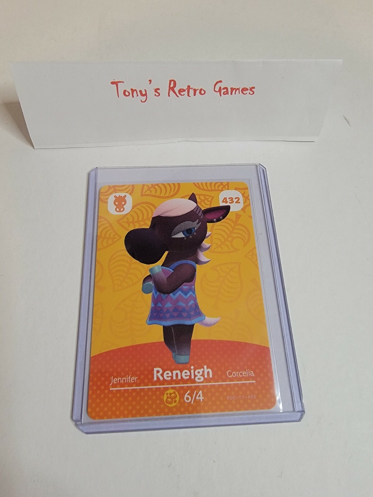 !SUPER SALE! RENEIGH # 432 Animal Crossing Amiibo Card NINTENDO SERIES 5 MINT!