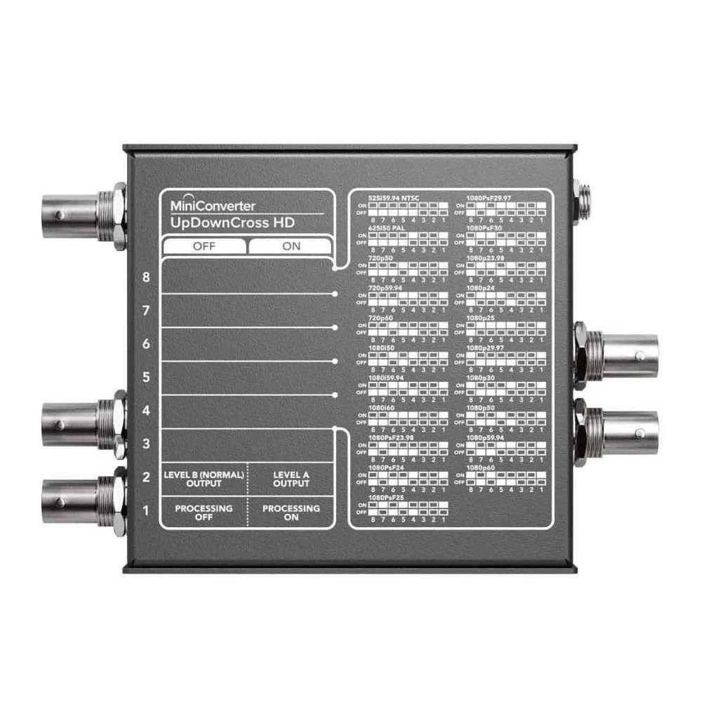 New Blackmagic Mini Converter UpDownCross HD