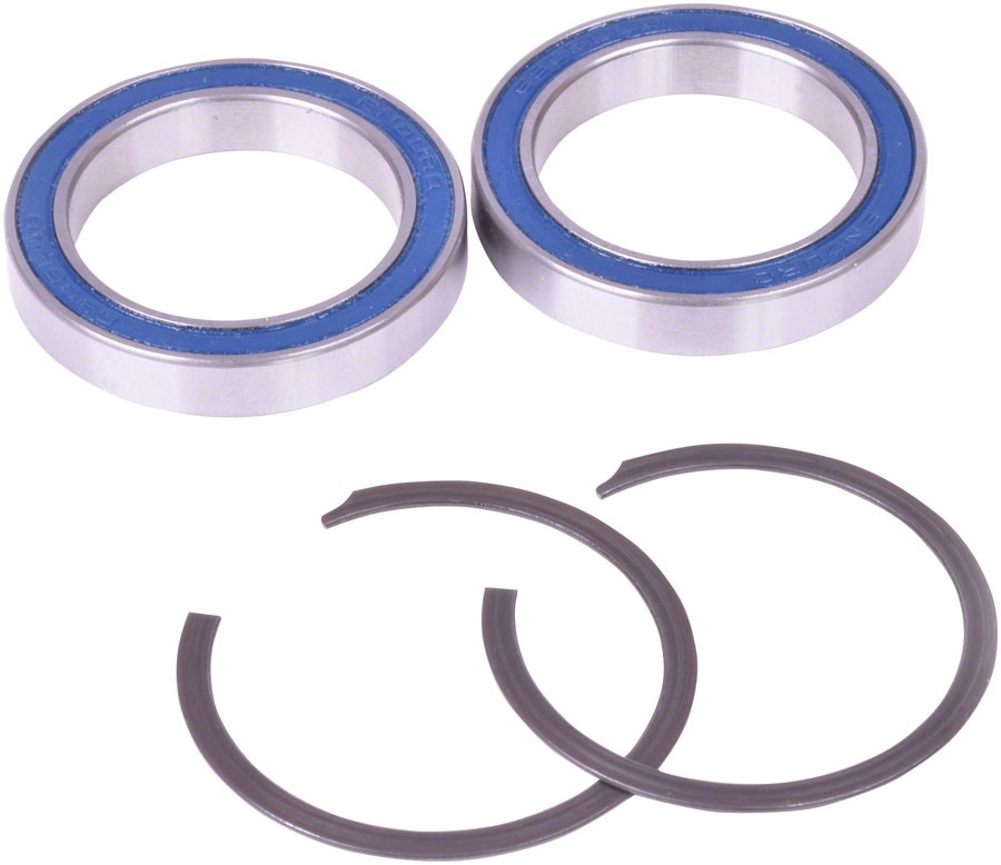 Wheels Manufacturing BB30 ABEC-3 Bearings & Clip Kit for DUB Cranks - Sealed,