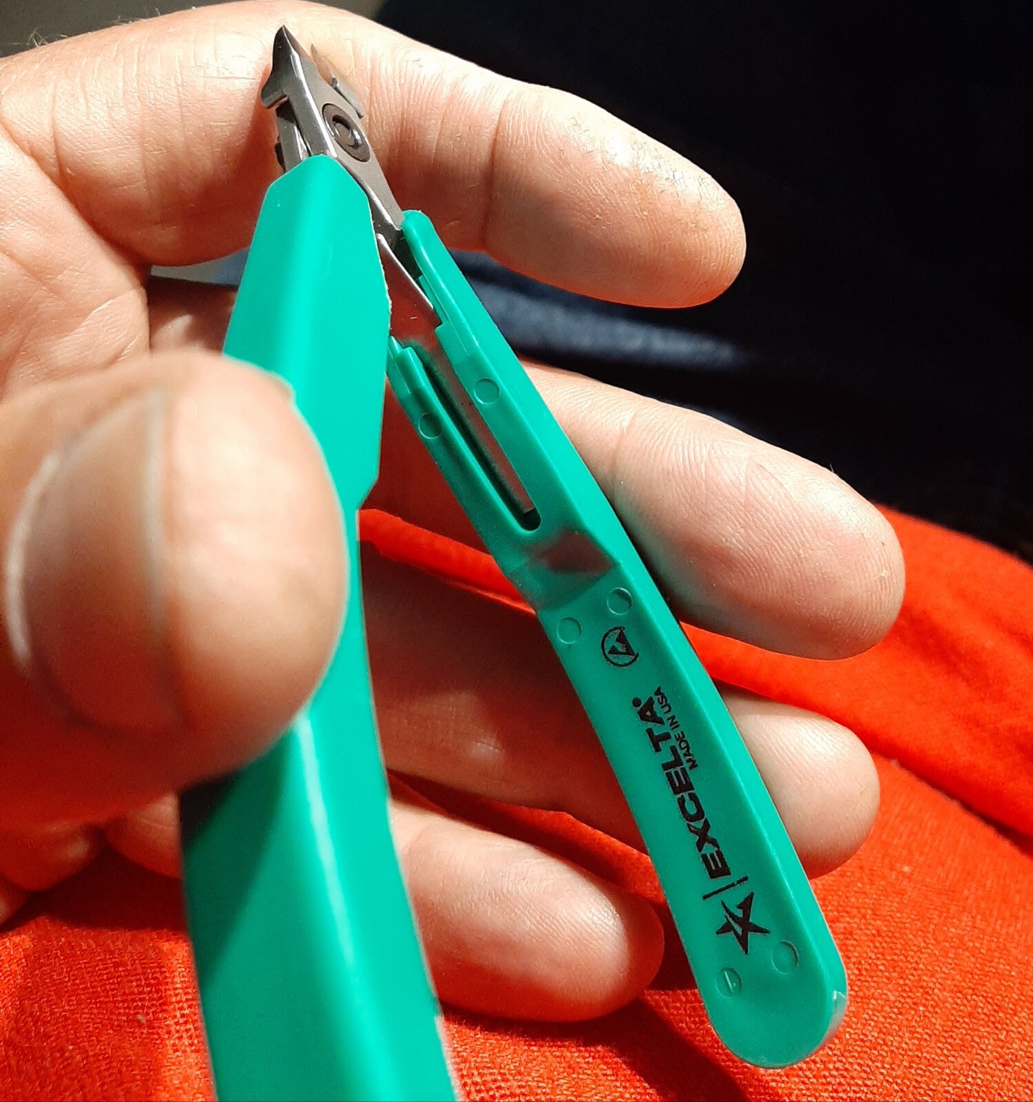 4" EXCELTA 9231E Diagonal Side Flush Cutter Wire Stripper Shears Pliers USA Made