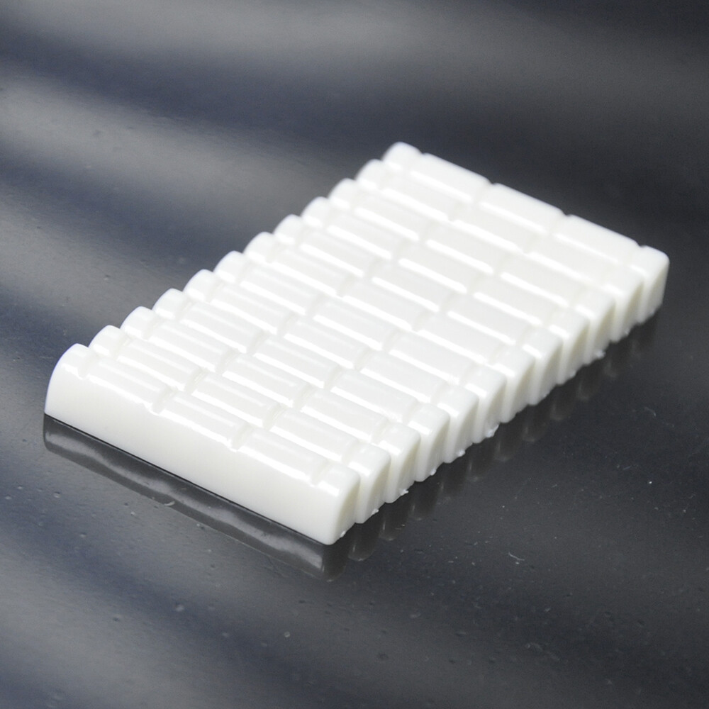 50pcs Ivory White ABS Plastic Ukulele Nuts 35mm for 4 String Ukulele