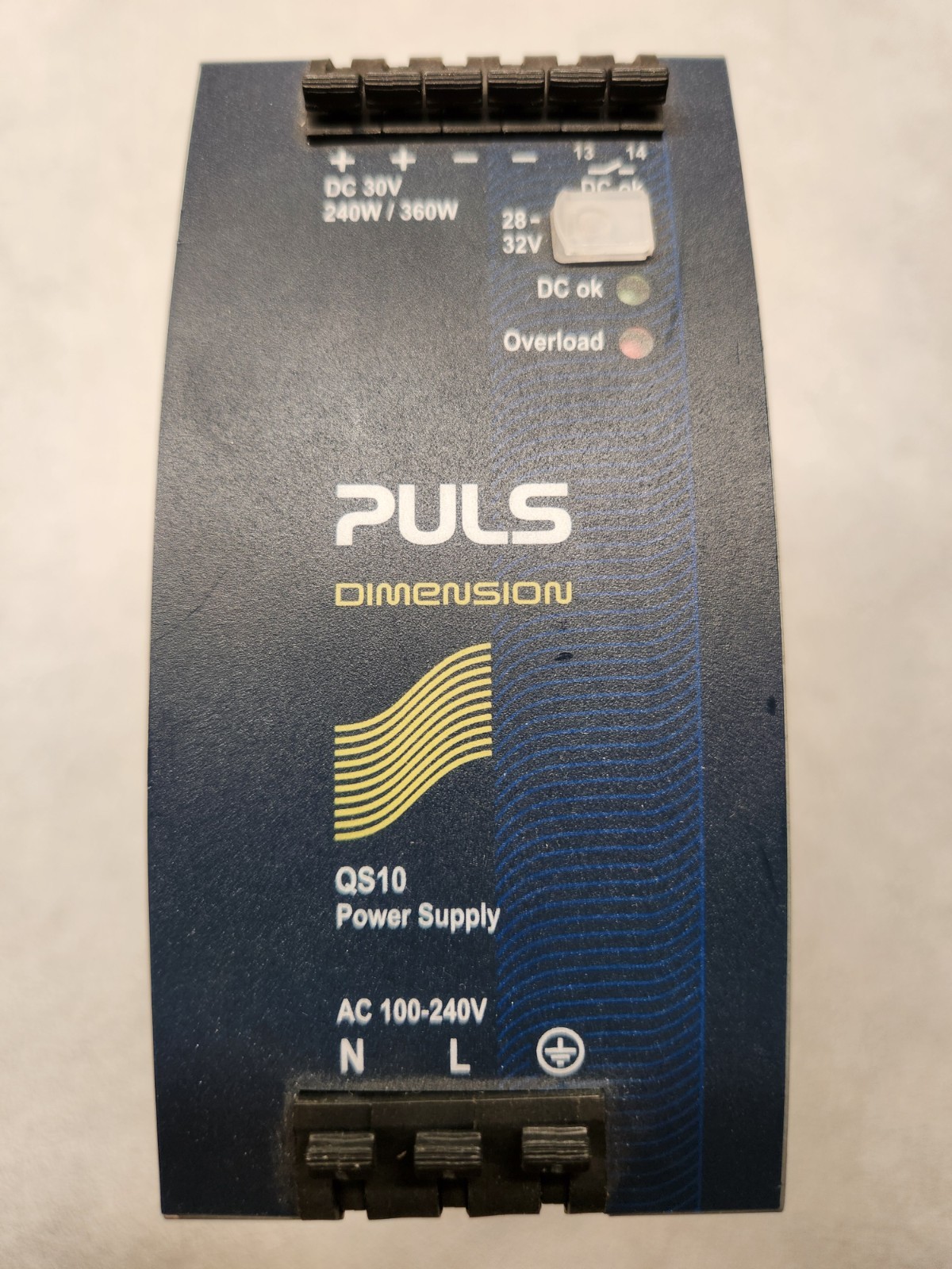 QS10.301 30VDC 240W 8A Din Rail Mount Power Supply PULS DIMENSION QS10