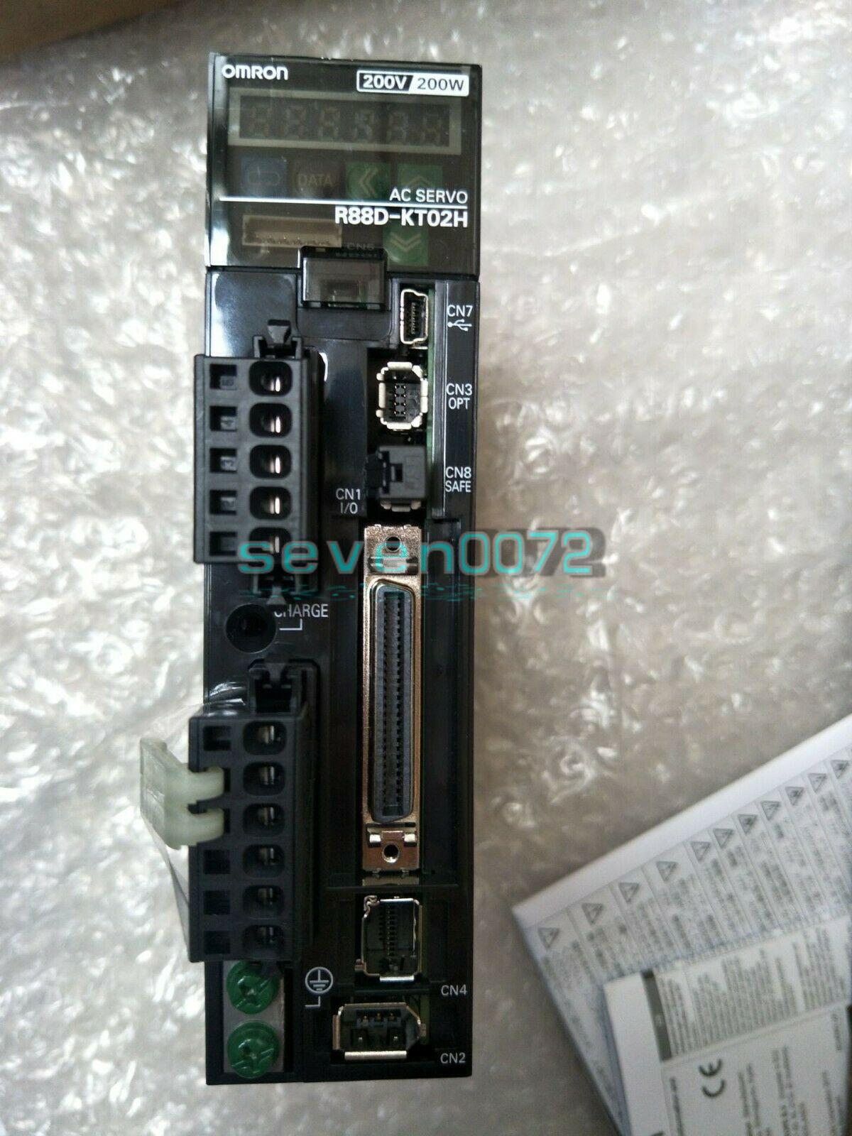 1piece Used R88D-KT02H OMRON Servo Drive in good condition