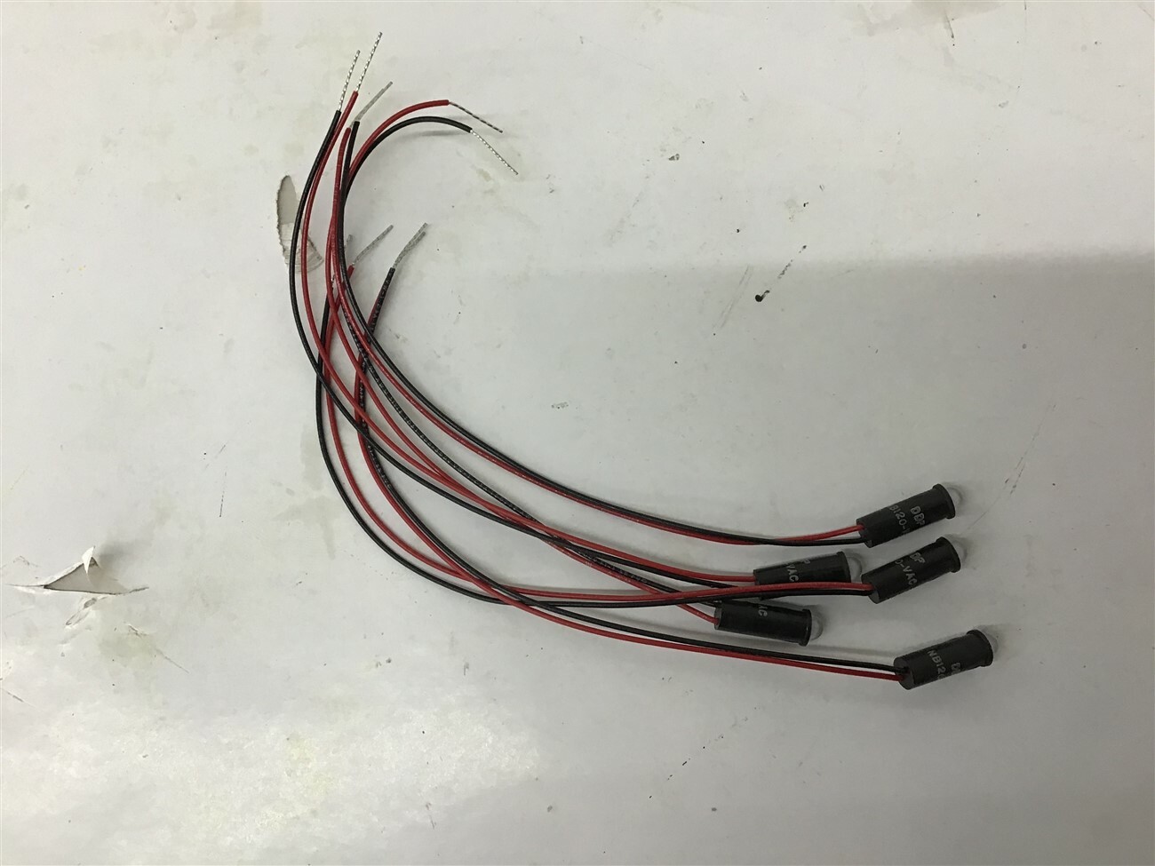 DDP NB120-VAC LED Indicator Blue Lights 120 VAC Lot Of 5