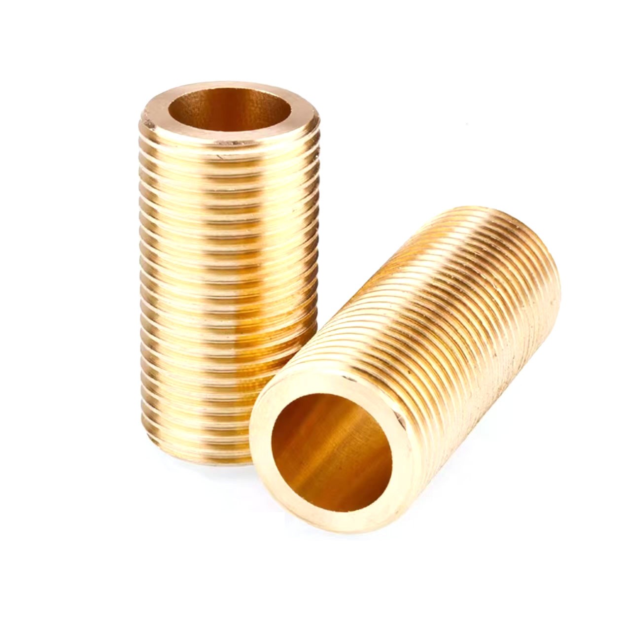 Brass Threaded Hollow Screw Fully Threaded Hollow Screw Length 30mm - 120mm