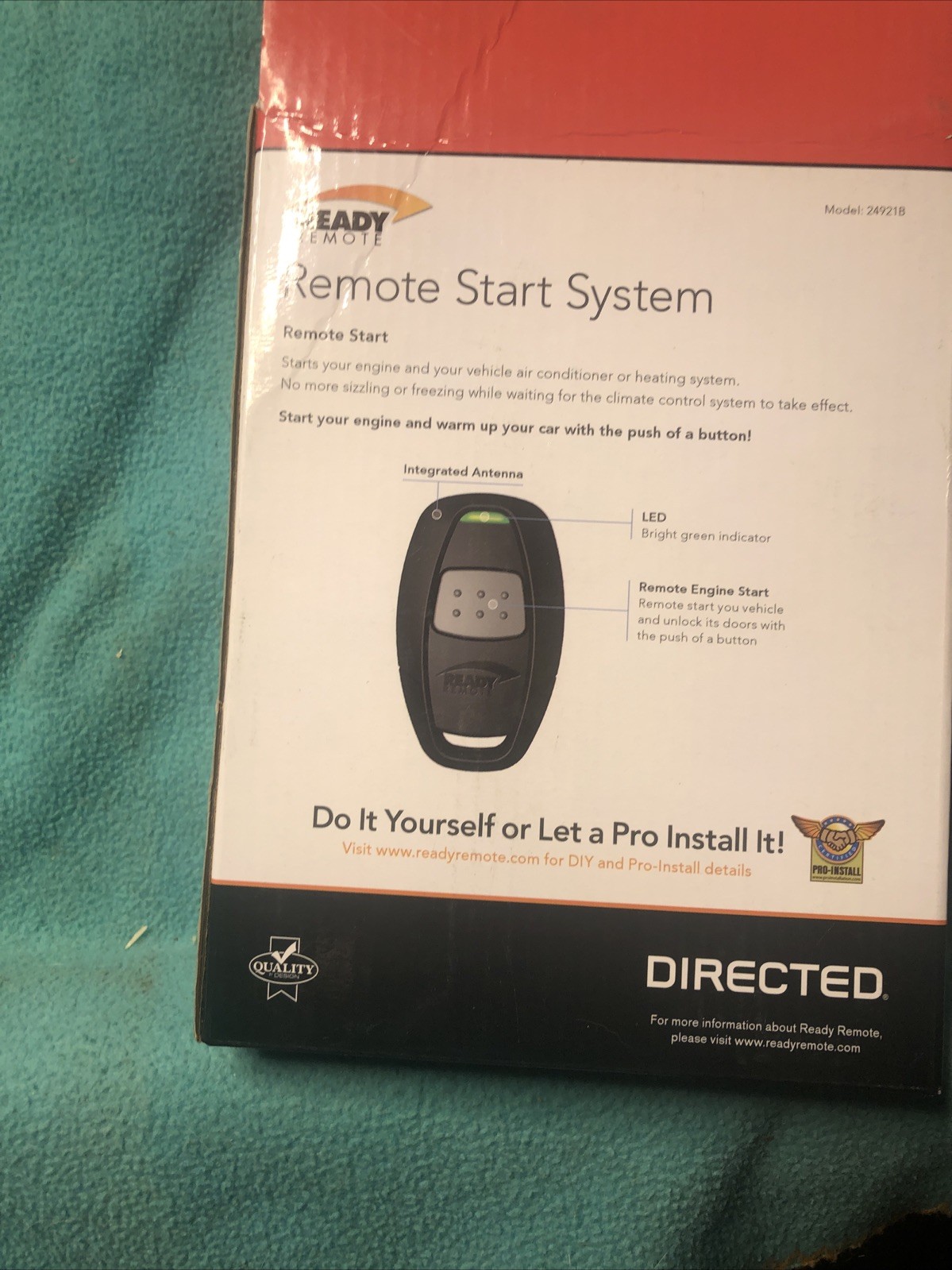 Nib Ready Remote 14921 Basic Remote Start System