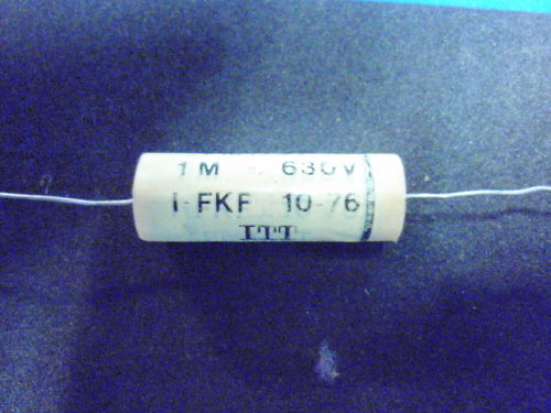 Itt Condensor Fkf 1,0uF 630V- Audio Frequency 13477