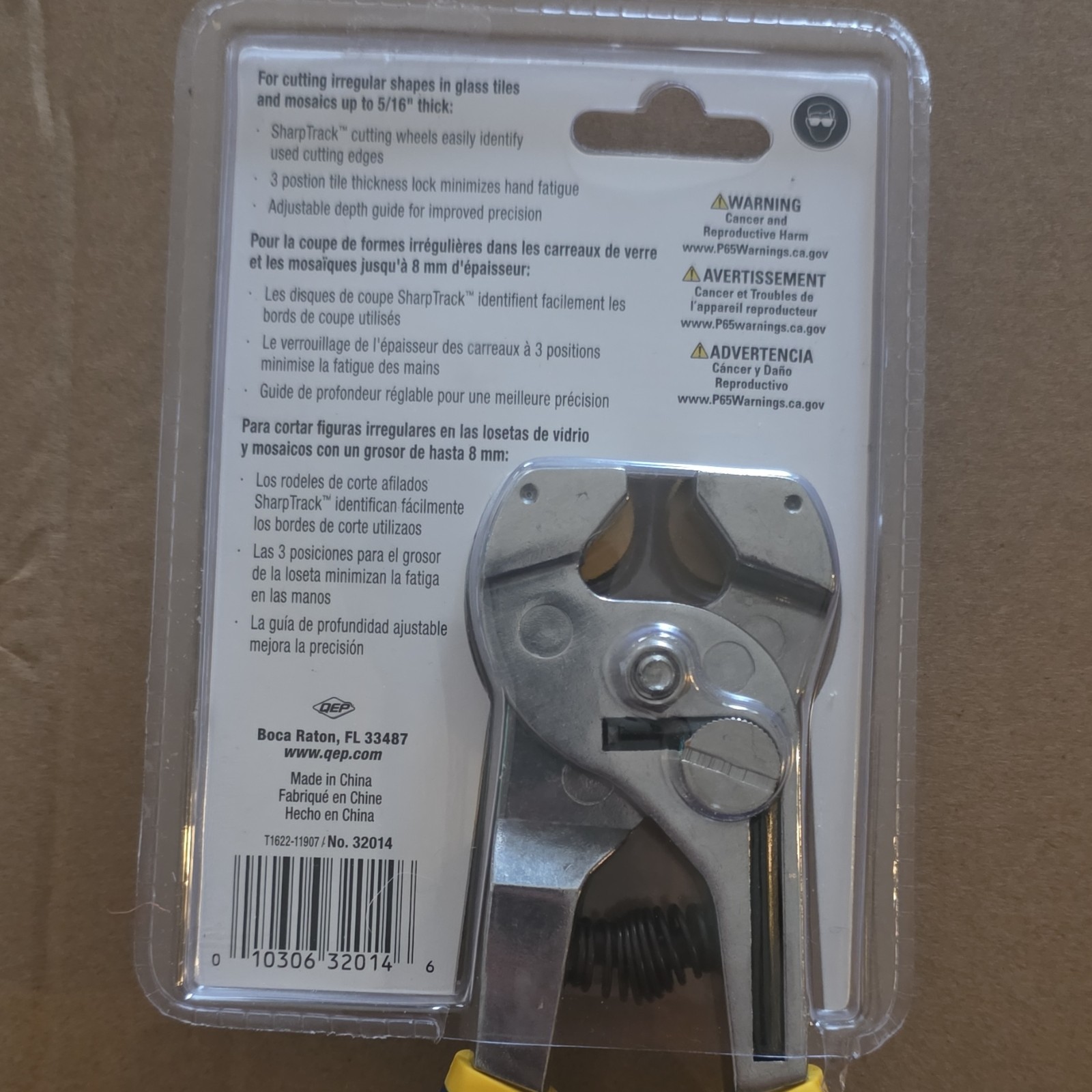 QEP Xtreme Pro-Series Pro Control Glass Nipper 32014