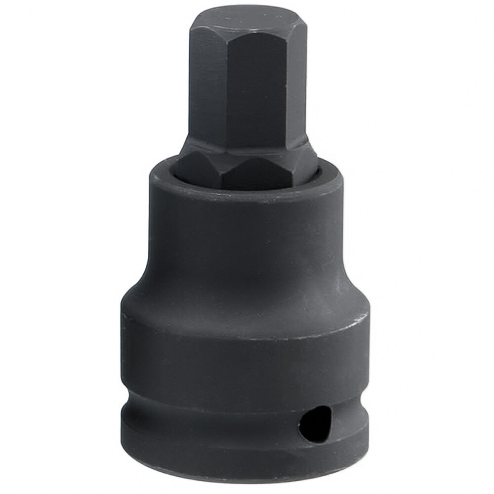 Genius Tools 1" Dr. 17mm Hex Bit Socket, 85mmL (CR-Mo) - 819+2917