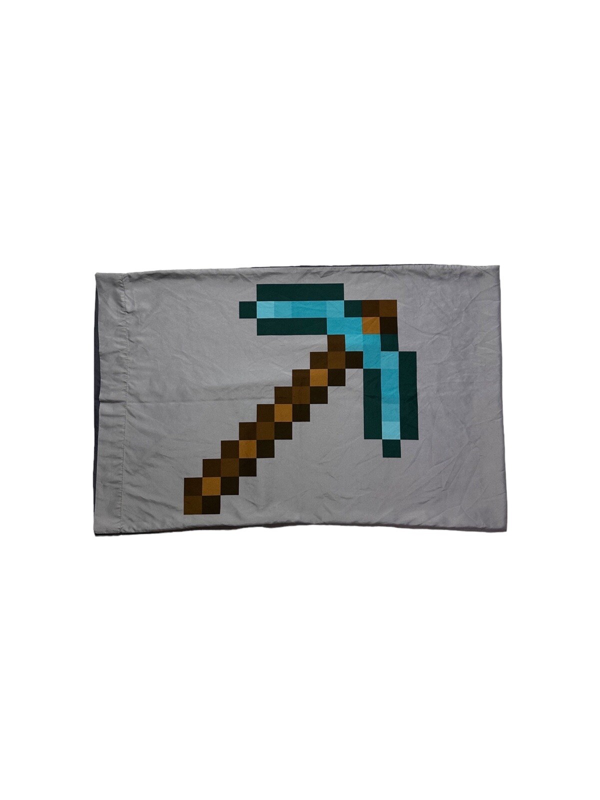 Minecraft Pickaxe & Sword Pillowcase