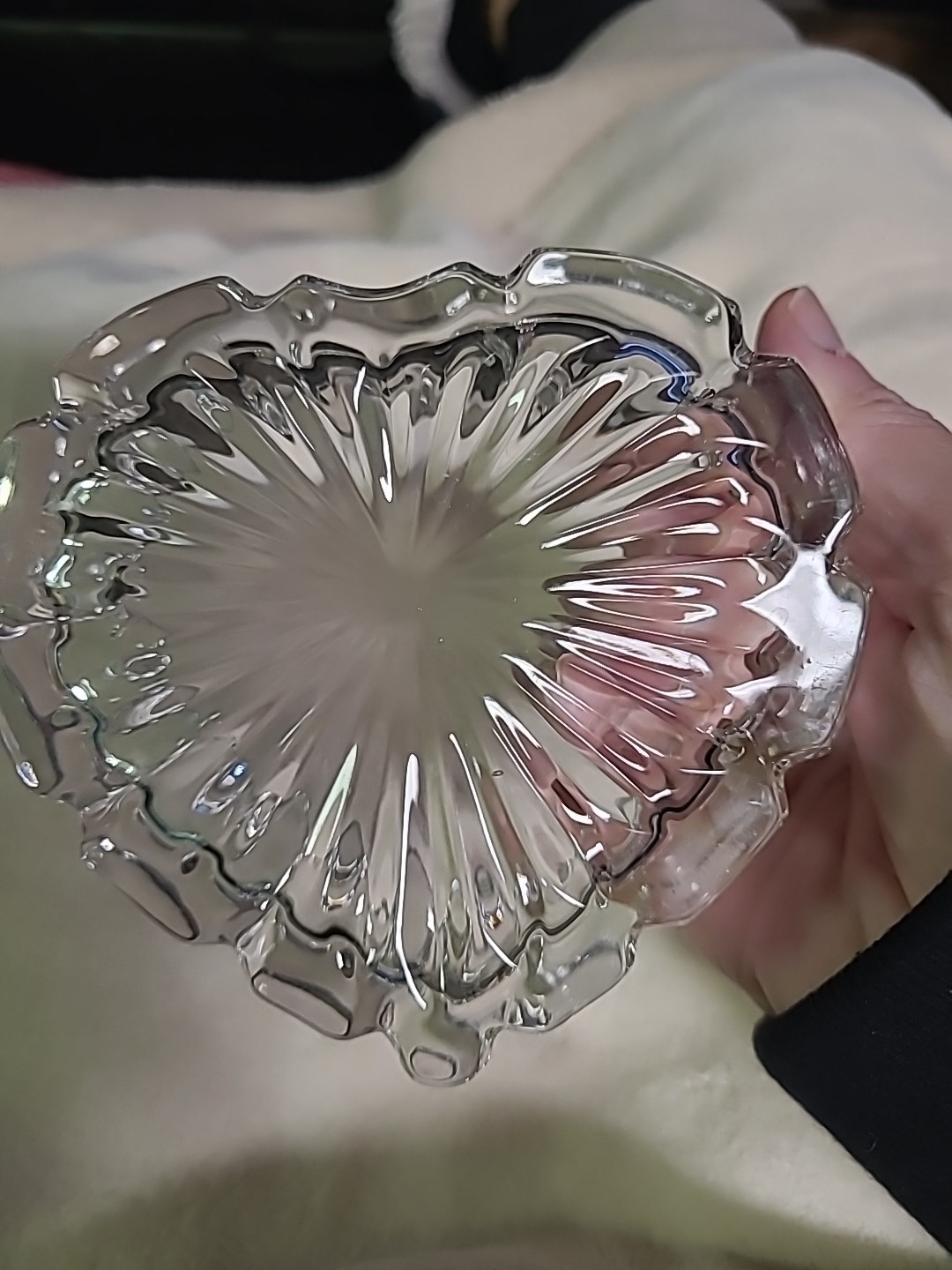 HEART SHAPE TRINKET DISH (BIN H)