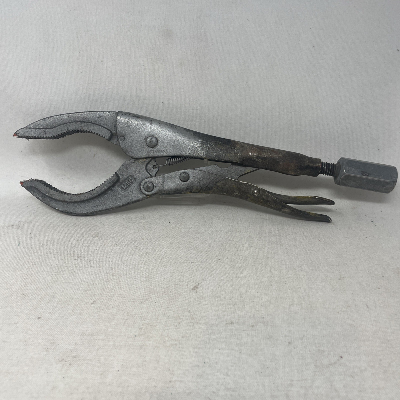 Petersen ~ ViseGrip ~ 12LC ~ Large Capacity Pipe Locking Pliers USA