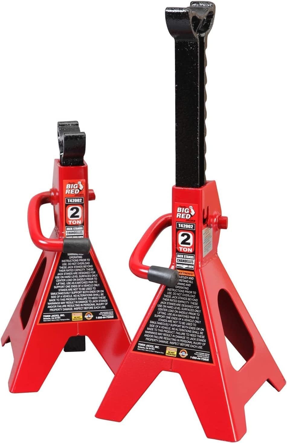Soportes de gato de acero para Carro Coche Auto SUV de 2 toneladas 4,000 libras
