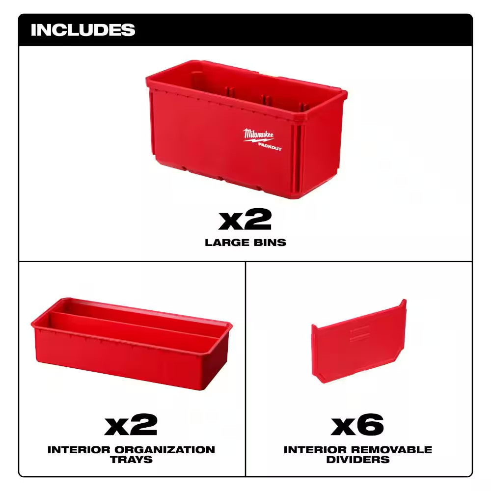 PACKOUT Large Bin Set (2-Pack)