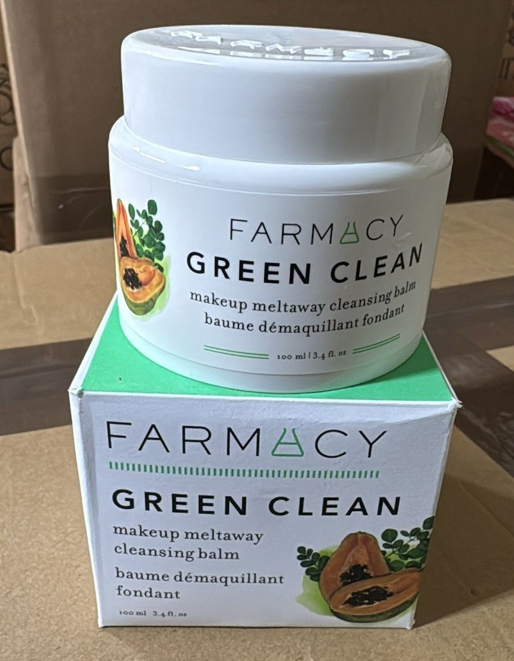 Farmacy Green Clean Makeup Meltaway Cleansing Balm 100ml / 3.4oz New & sealed