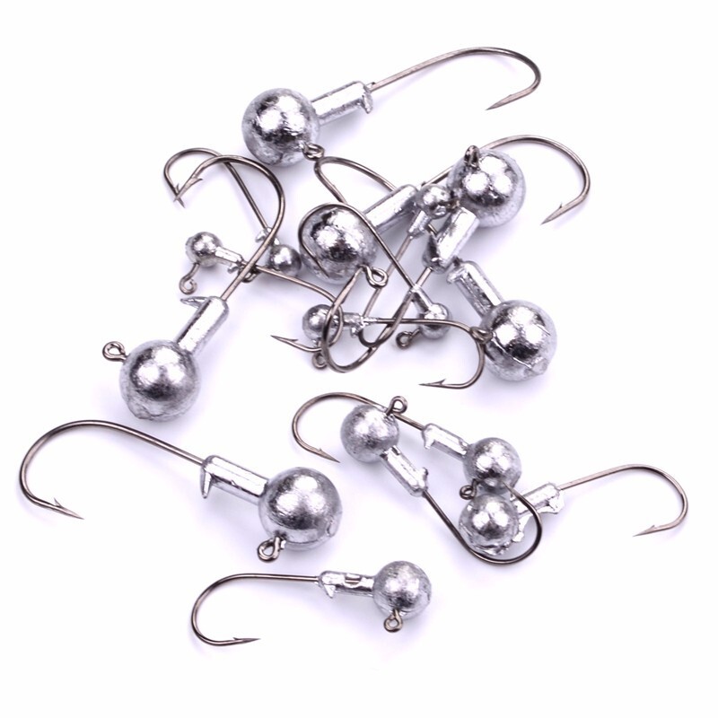 100 Pack Jig Heads Crappie Jig Head ⭐TOP QUALITY & FAST SHIP⭐
