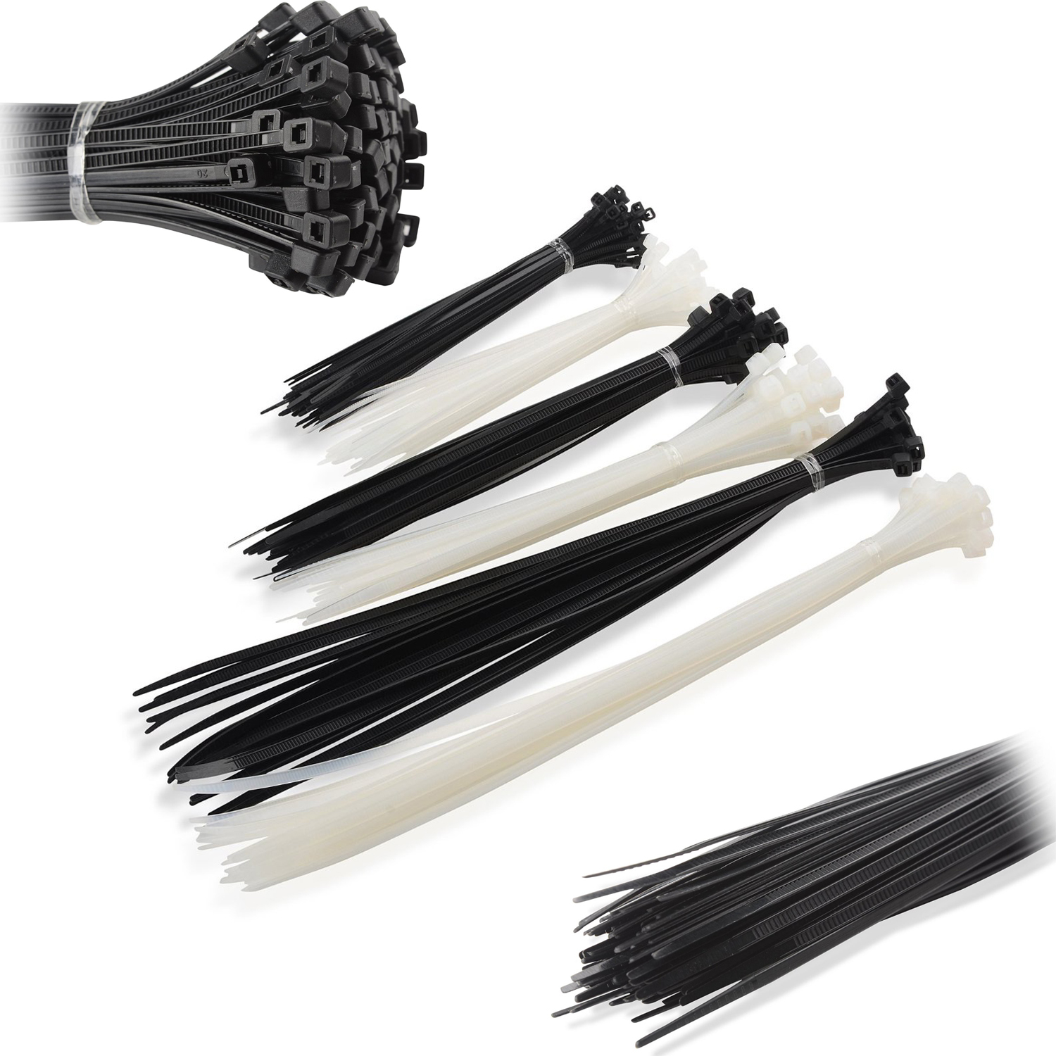 Plastic Cable Ties Long and Wide Extra Large Zip Ties wrap Extra heavy duty ties
