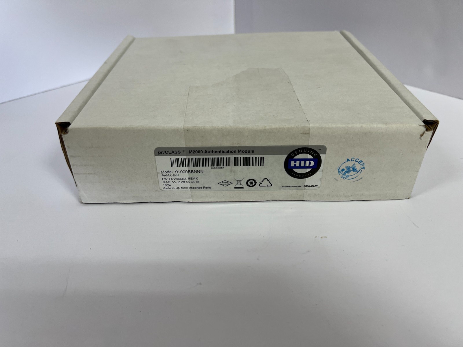 HID® pivCLASS™ Authentication Module M2000 Model 91000ABNNN-KIT PAM NOS