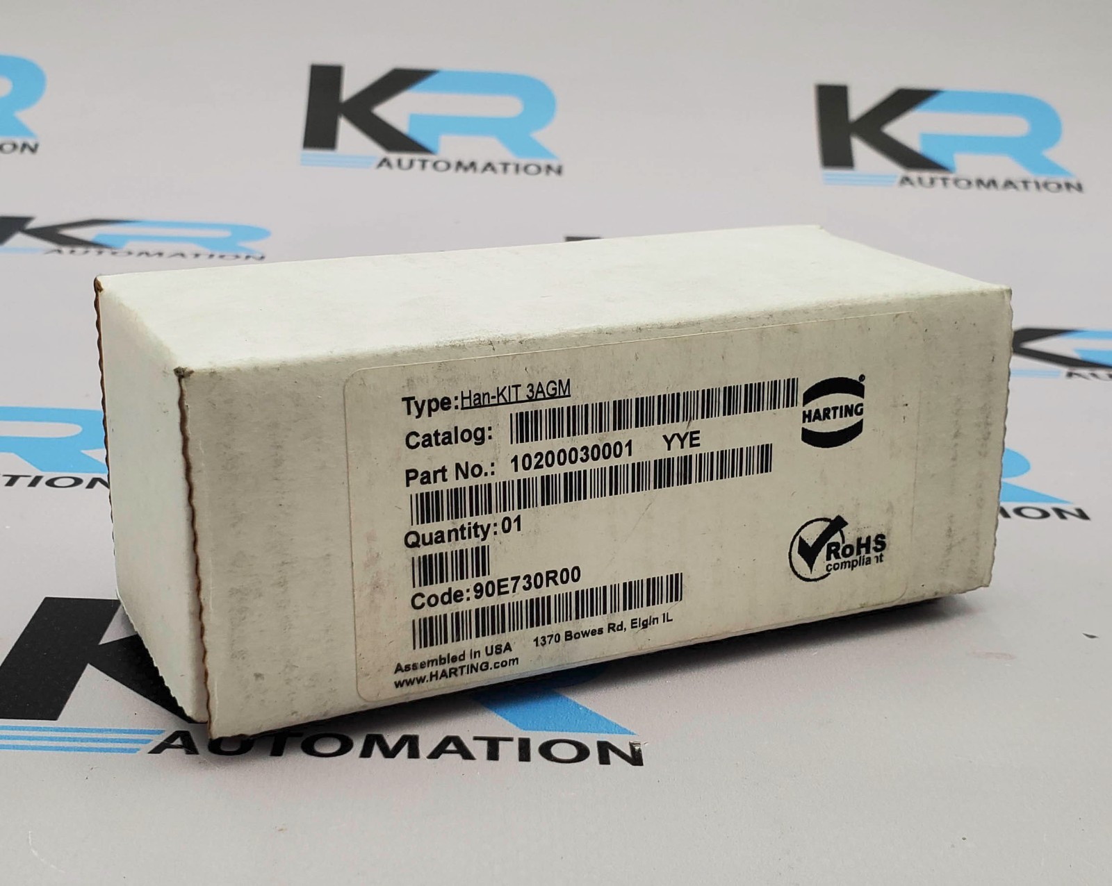 Harting 10200030001 Han-KIT 3AGM Connector Kit