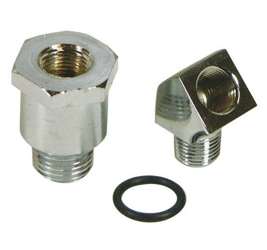 Oil Pressure Gauge Fitting Mount Fits Shovelhead 1970/Later & Big Twin Evo