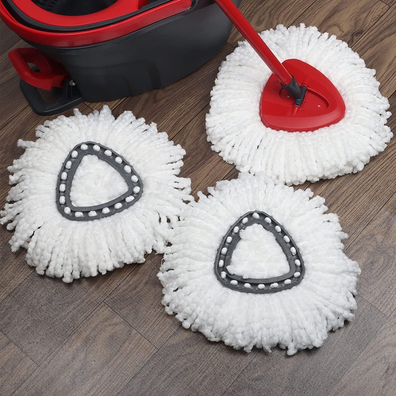 6 Pack Mop Replacement Heads for O-Ceda Mop Replace Head Spin Mop Heads