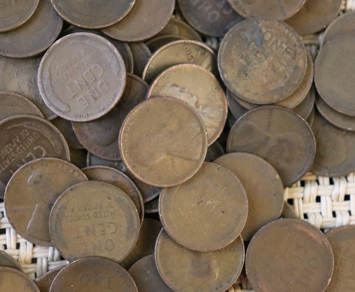 [Lot Of 5] Pre-1930 Wheat Pennies- Choose How Many Lots Of 5