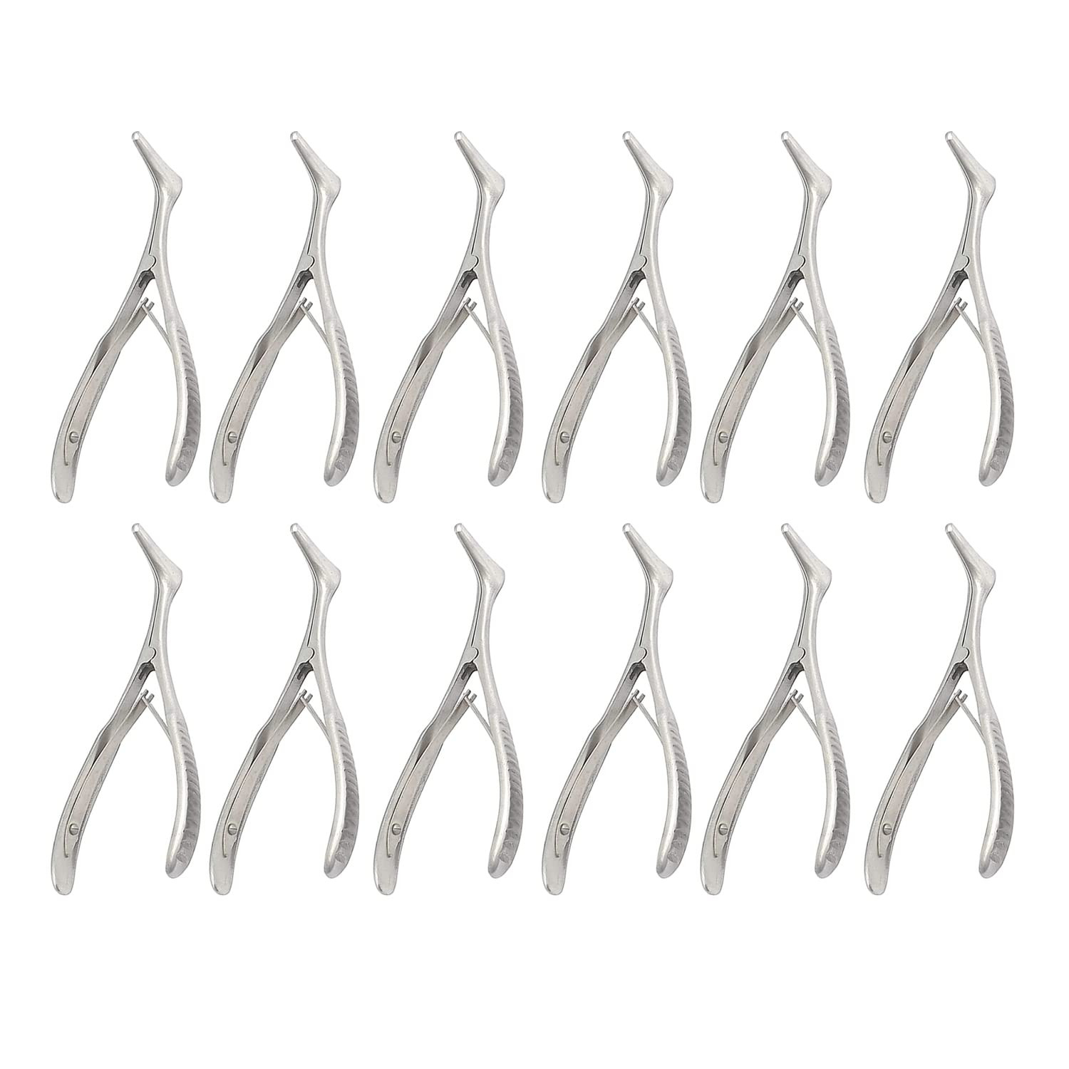 - Lot of 12 Pcs Large Vienna Nasal Speculum ENT Instruments Stainless Steel