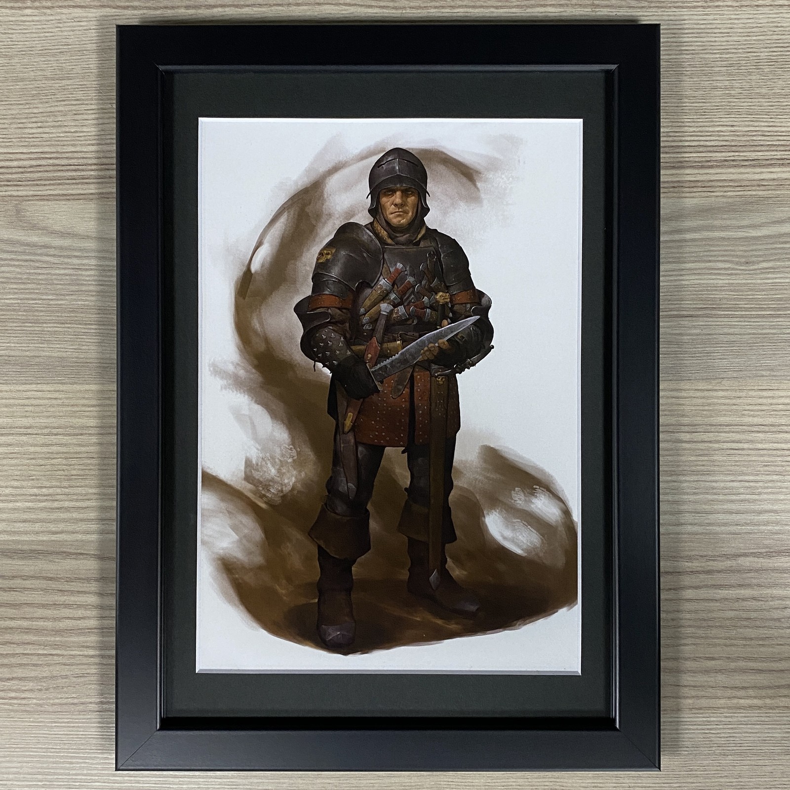 BRUNNER THE BOUNTY HUNTER FRAMED ART THE EMPIRE WARHAMMER AOS AGE OF SIGMAR