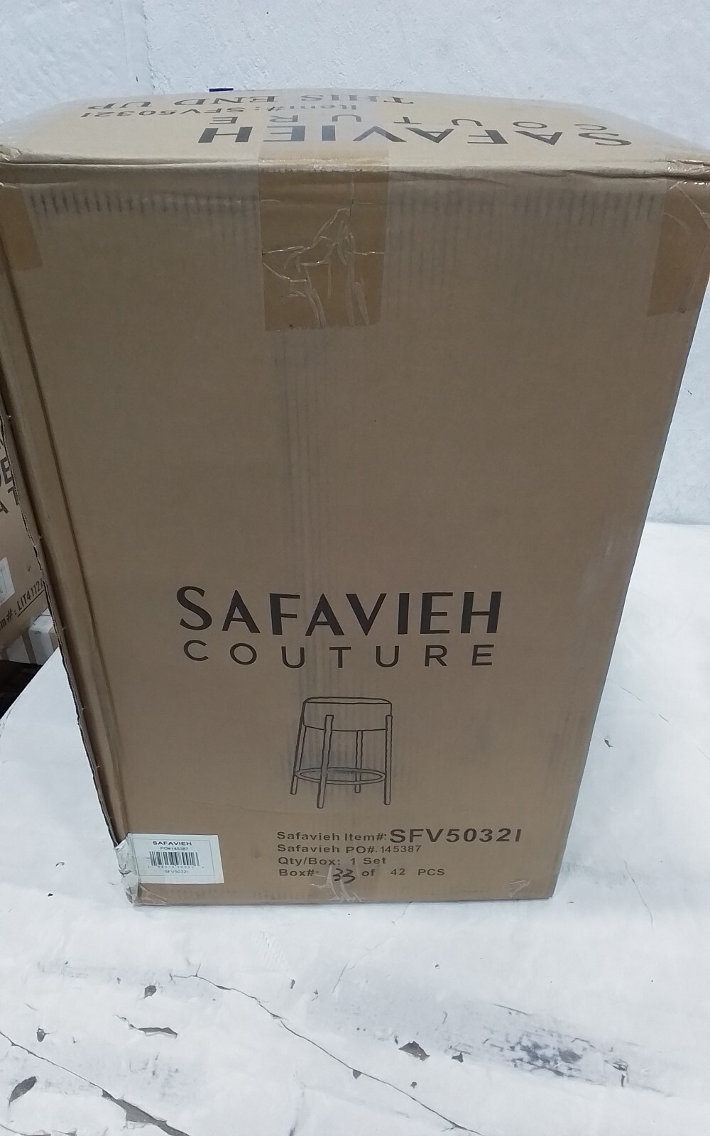 Safavieh PAISLEIGH METAL COUNTER STOOL, Reduced Price 2172752245 SFV5032I