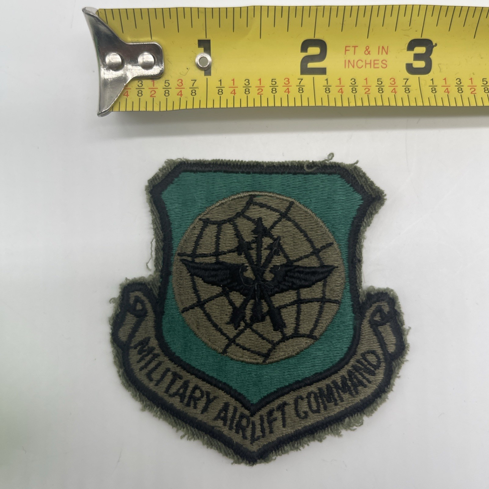 U.S. Military Air Force Airlift Command Shoulder Patch Insignia Subdued 3” Cut