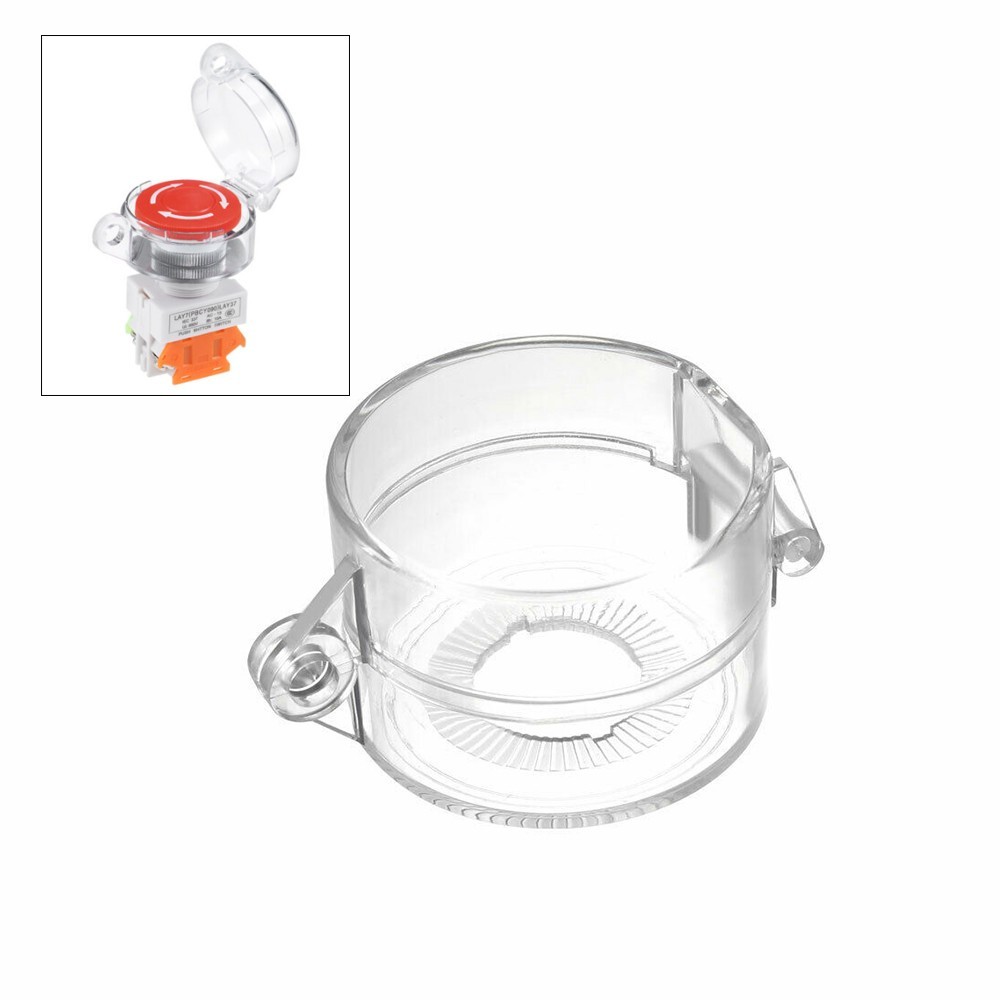 22mm Push Button Switch Protector Stop Switch Transparent Cover