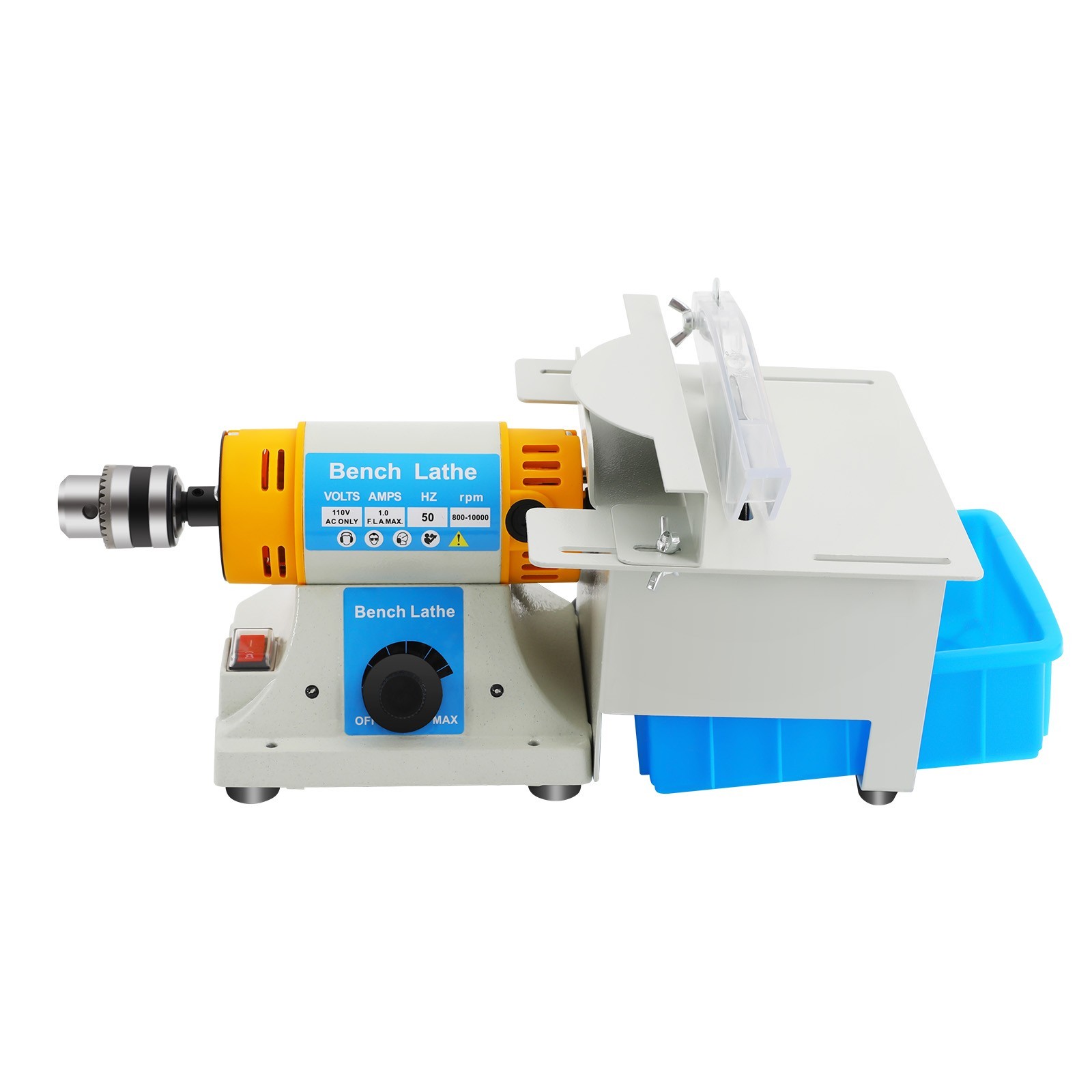 Mini Table Saw, 110V Multifunctional Electric Grinding Machine With Table Saw