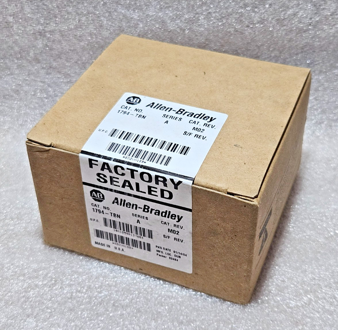 New FACTORY SEALED Allen Bradley 1794-TBN Flex Terminal Base FREE SHIPPING