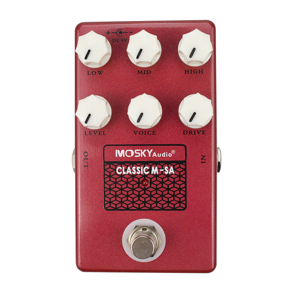 CLASSIC M-SA Speaker Simulation Drive Voice Level Mosky Guitar Effect Pedal