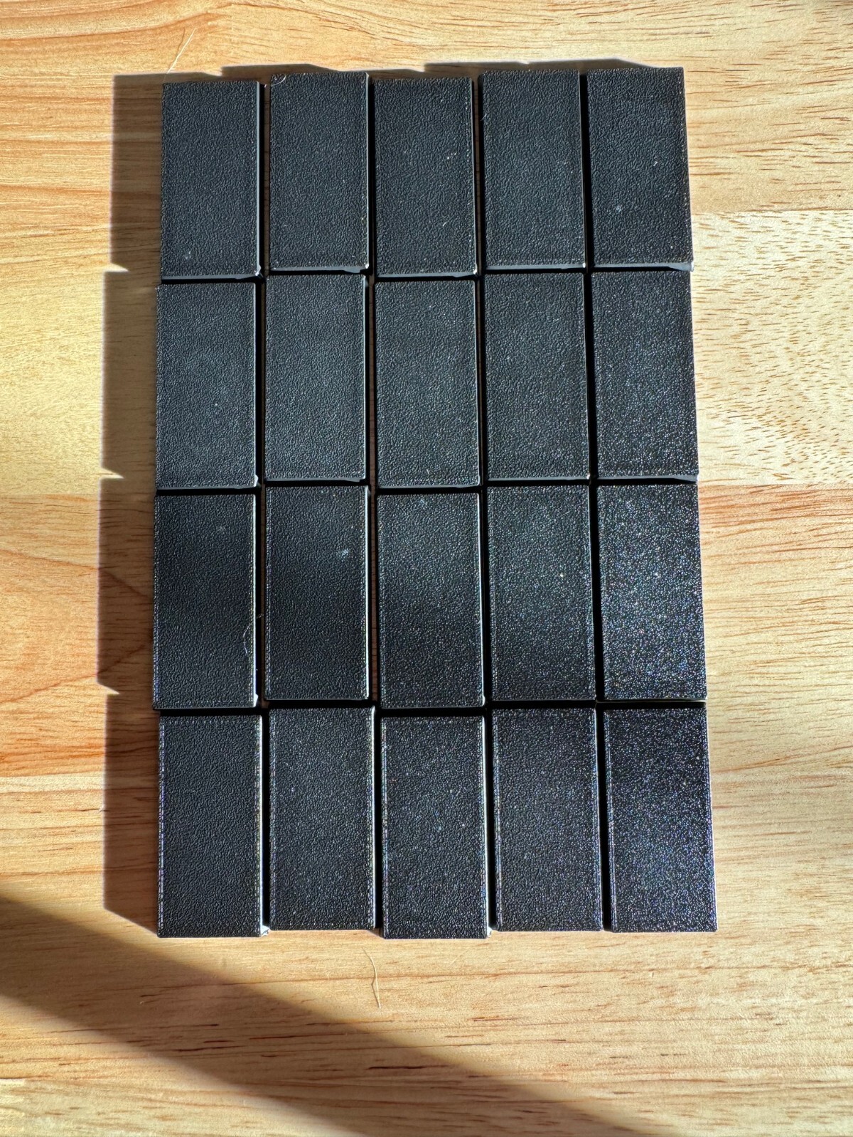 25x50mm Plastic Base, Set of 20, Miniature Wargaming, Warhammer Fantasy, 40K